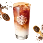 hojicha and classic tea latte