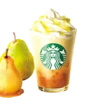 pear and caramel frappuccino
