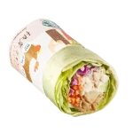 Root Vegetable Chicken Salad Wrap
