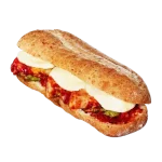 Tomato mozzarella & basil chicken stone oven filone