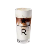 Cinnamon mousse foam honey latte